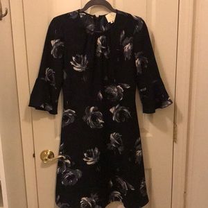 Navy with floral, Kate Spade dress size 2